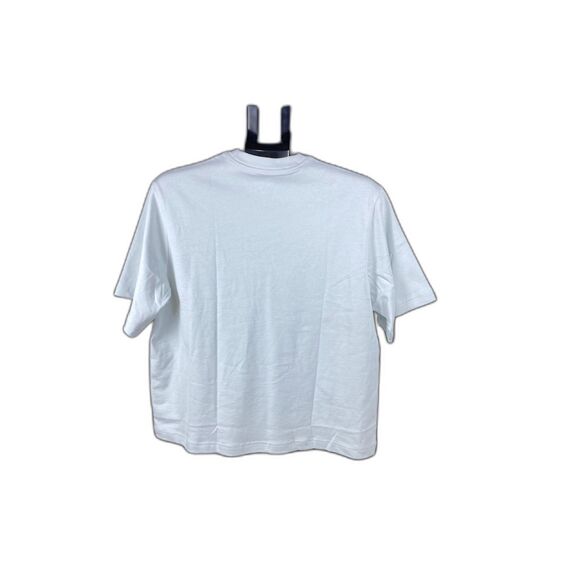 Nike Loose Fit Tee Women’s Size M White Crew Neck T-Shirt - Picture 3 of 7